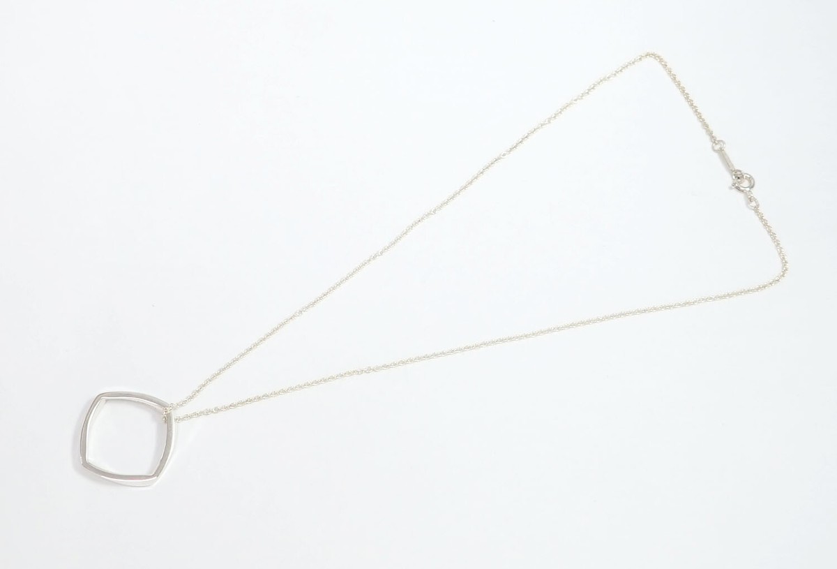 Tiffany & Co. Open Square Necklace 16