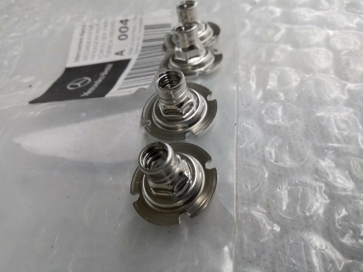 Genuine Mercedes-Benz Hexagon Nut W Collar 004-990-00-50 Qty.4 | eBay
