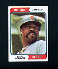 Willie Horton 1974 Topps - Detroit Tigers #115 EX-MT