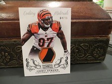 National Treasures Century Materials Jersey Bengals Geno Atkins 04/10  2013