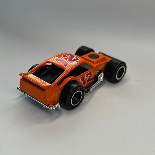 Matchbox MB12 Modified Racer in Corpo Arancione Racing Numero 12 GoodYear Griglia Nera - Foto 3 di 5