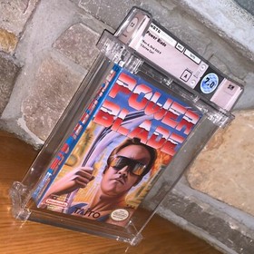 Nuovissimo gioco NES Power Blade 1991 sigillato in fabbrica WATA 7.0 classificato cucitura H 