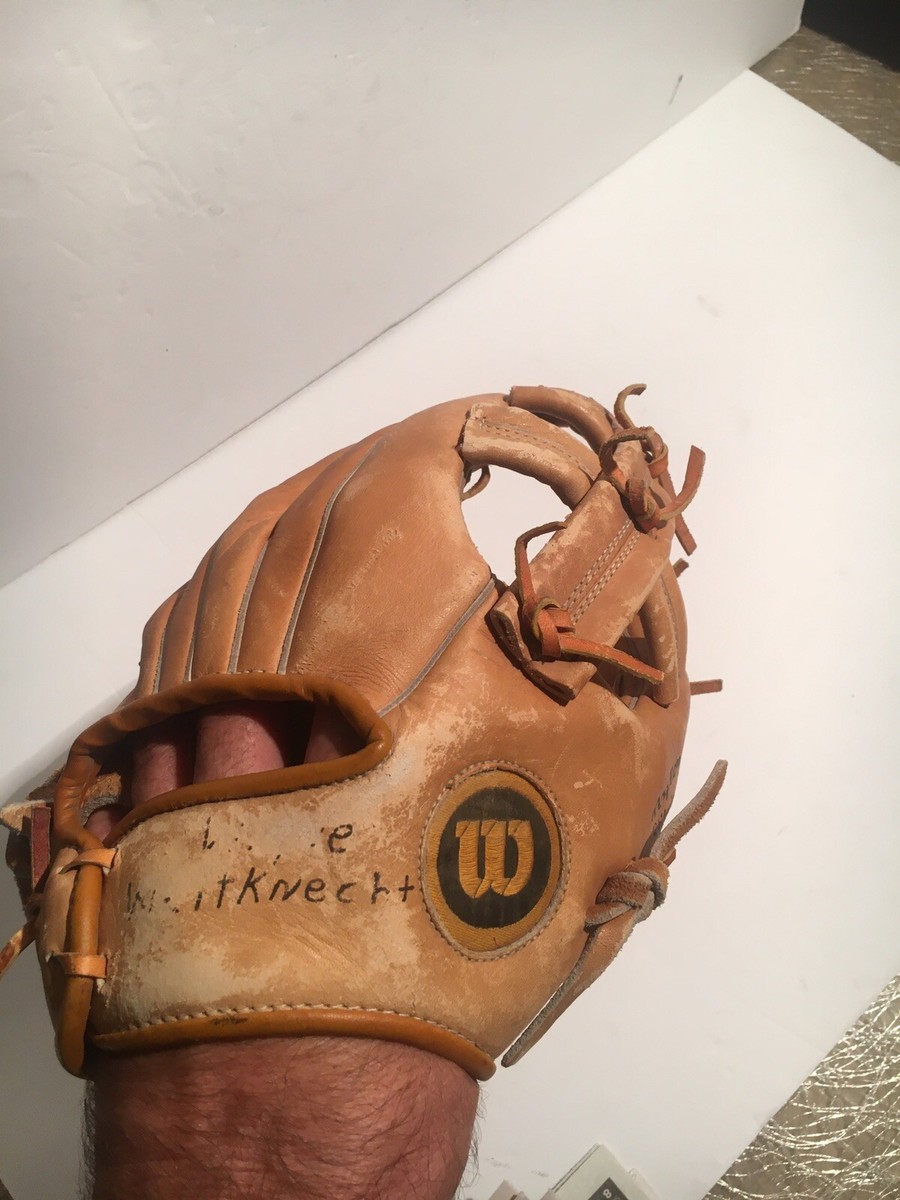 Gant De Baseball Wilson A2160 Jim Catfish Hunter – Taille S/Jeune, Droitier, Cuir Marron
