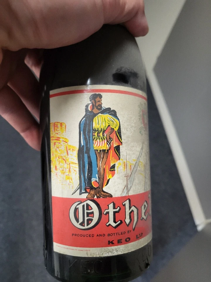 Rotwein 1959 Vintage Rarität OTHELLO Cyprus Zypern - Bild 4 von 4
