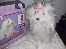 Gemmy 1999 MY WALK ALONG POODLE ANIMATED WALKING BARKING DOG SUPER RARE