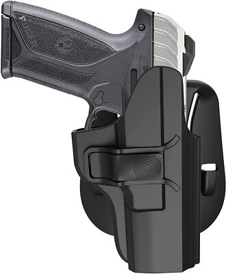 OWB Holster Paddle Fits Ruger Security 9mm Compact Pro Standard 60° Fits Optics 