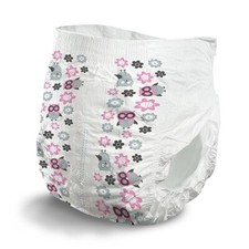 Comfees Toddler Girl Training Pants Size 4T to 5T Over 38 lbs Pink and Purple