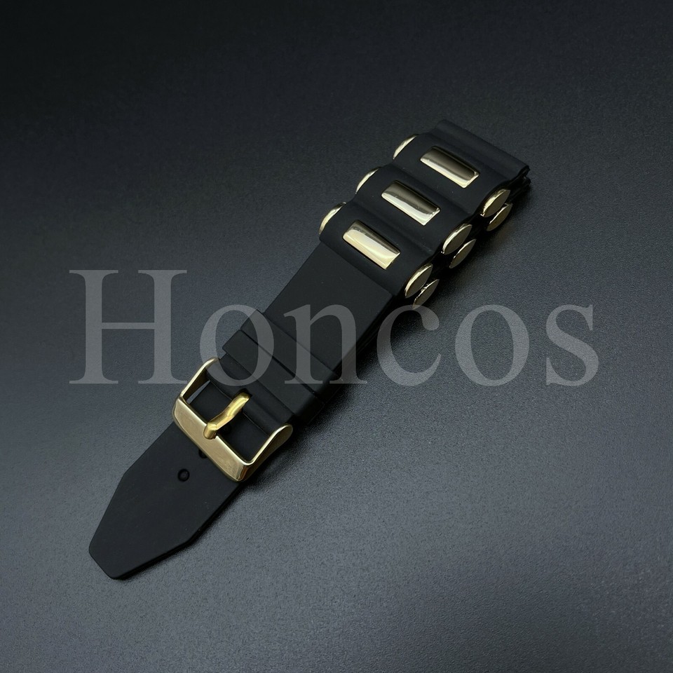 24mm Russian Diver Silicon Rubber Watch Band Strap Fits For - Foto 8