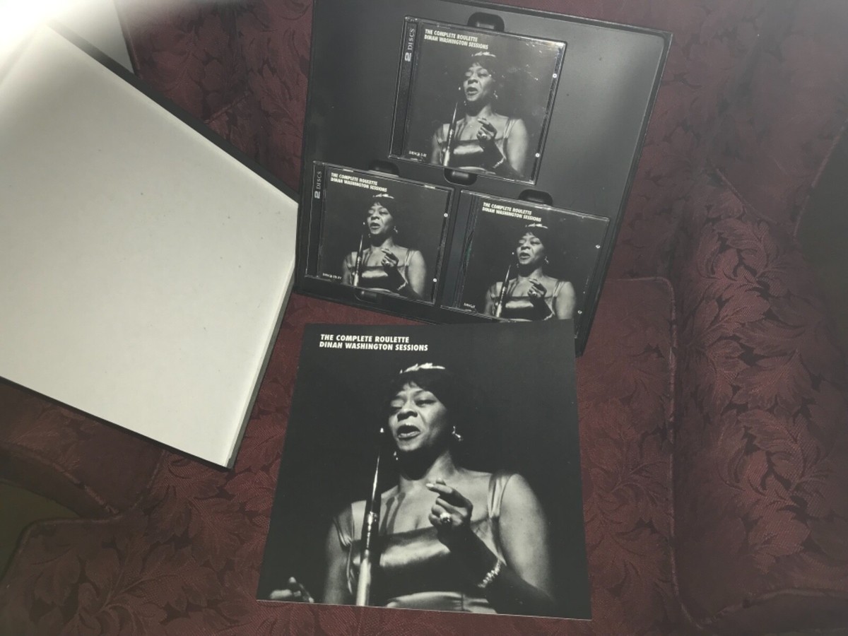 DINAH WASHINGTON - MOSAIC: THE COMPLETE ROULETTE SESSIONS CD BOX 