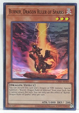Yugioh Asian-English Burner, Drachenherrscher Der Funken CR05-AE189 Super Rare