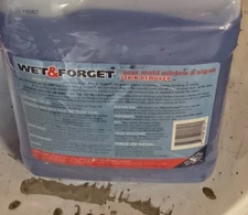 Wet & Forget Stain Remover Cleaner 1 gal New