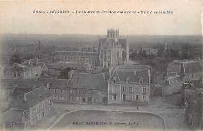 Old postcard begard - Le Convent du Bon-Sauveur - overview (134217)