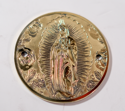 Our Lady of Guadalupe Harley Davidson Shovelhead Evo Brass Points