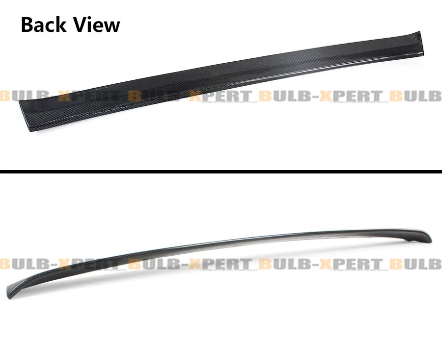 FOR 2018-21 LEXUS LS500 LS500H VIP STYLE CARBON FIBER ROOF + TRUNK SPOILER COMBO - Image 3 of 4