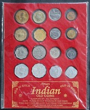 Indian Old Coins from India Bharat Presentation Set of 16 in Sealed Pack FREE SH