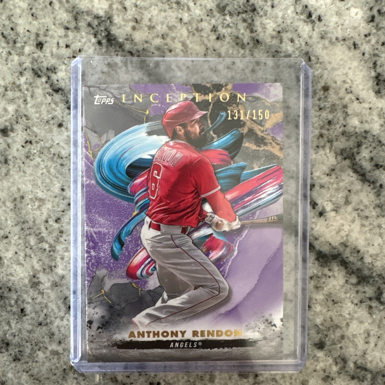 Anthony Rendon | 2023 Topps Inception PURPLE PARALLEL 131 /150 Angels 🔥 ...