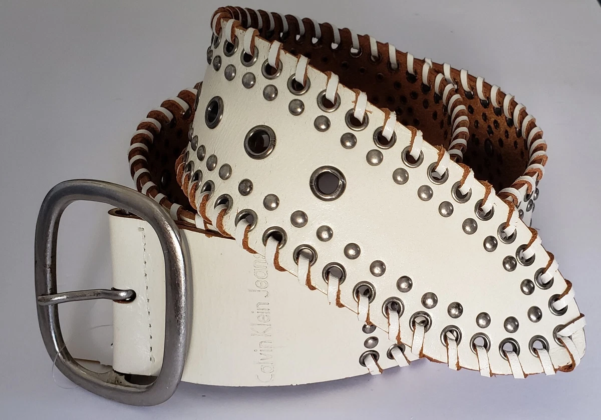 Calvin Klein White Belts for Women for sale | eBay display picture 2