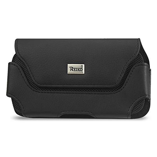 REIKO LEATHER HORIZONTAL POUCH SAMSUNG Note 3,4,5 Black INTERIOR 6.62X3.46X0.68 - Image 3 of 4