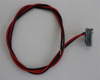 5 X Sender Akkukabel FüR MPX 0,25Qmm Grau