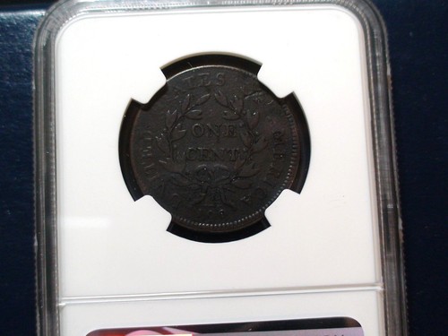 1803 Draped Bust Large Cent NGC FINE 1C Penny Coin PRICED TO SELL NOW! - Picture 3 of 4
