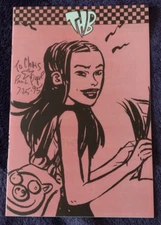  THB 69 Signed Paul Pope 1995 Horse Press Comic Book VINTAGE NM 