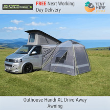NEW 2026 CLASSIC LOW HANDI OUTHOUSE XL FREE STANDING DRIVE AWAY VW BONGO AWNING