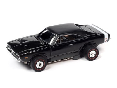 Auto World '69 Dodge Charger R/T Black - Cars & Coffee Tjet 1/64
