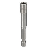 "5.5Mm Stecknuss 1/4\" 6Kant 65Mm Magnet Grau"