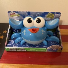 Maxx Bubbles Dancing Crab Bubble Machine Moves Side To Side And Plays Music