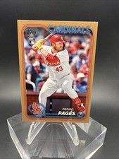 2024 Topps Update Series - Pedro Pages #US338 Gold /2024 (RC)