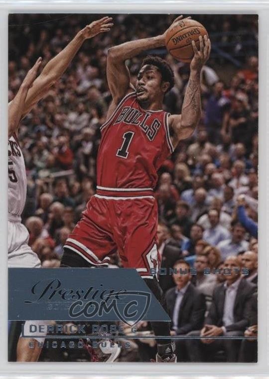 2015-16 Panini Prestige Bonus Shots Light Blue Derrick Rose #50 0b3