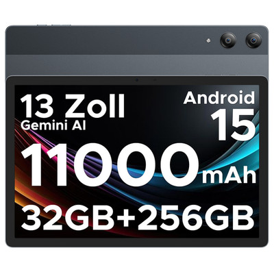 2025 DOOGEE Tab E3 Pro Android 15 Tablet 13 Zoll 32GB+256GB (2TB TF) 11000mAh PC