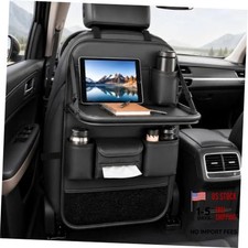 Backseat Car Organizer with Foldable Tray Table 1 Pack