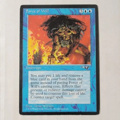 Collectible Individual Force of Will Card Games in English for