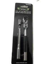 Vim Tools 3 Piece 14 Inch Mini Flex Bitsocket Ratchet And T-handle Rfb400k Vim Tools 3 Piece 14 Inch Mini Flex Bitsocket Ratchet And T-handle Rfb400k