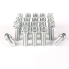 M14 x 15 Radius 13 27mm 60mm Alloy Wheel Bolts 17mm Hex For VW Audi Skoda