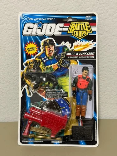 1993 G.I Joe Battle Corps Mutt & Junkyard Action Figure 6229/6760