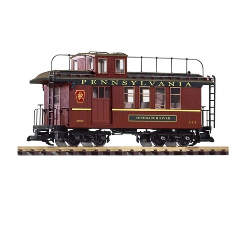 PIKO G Scale ~ New ~ Pennsylvania Railroad (PRR) Drovers Caboose #38660 | Condition: Neu