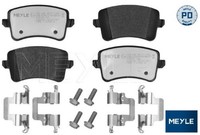 Meyle 0252460617-1/PD Bremsbelagsatz FüR Scheibenbremse Bremsbelagsatz