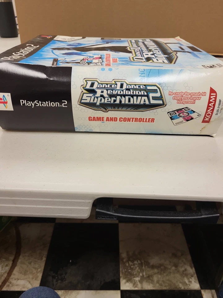 Konami Dance Dance Revolution SuperNOVA2 PS2 PlayStation 2 Juego y pad Foto 4 de 4