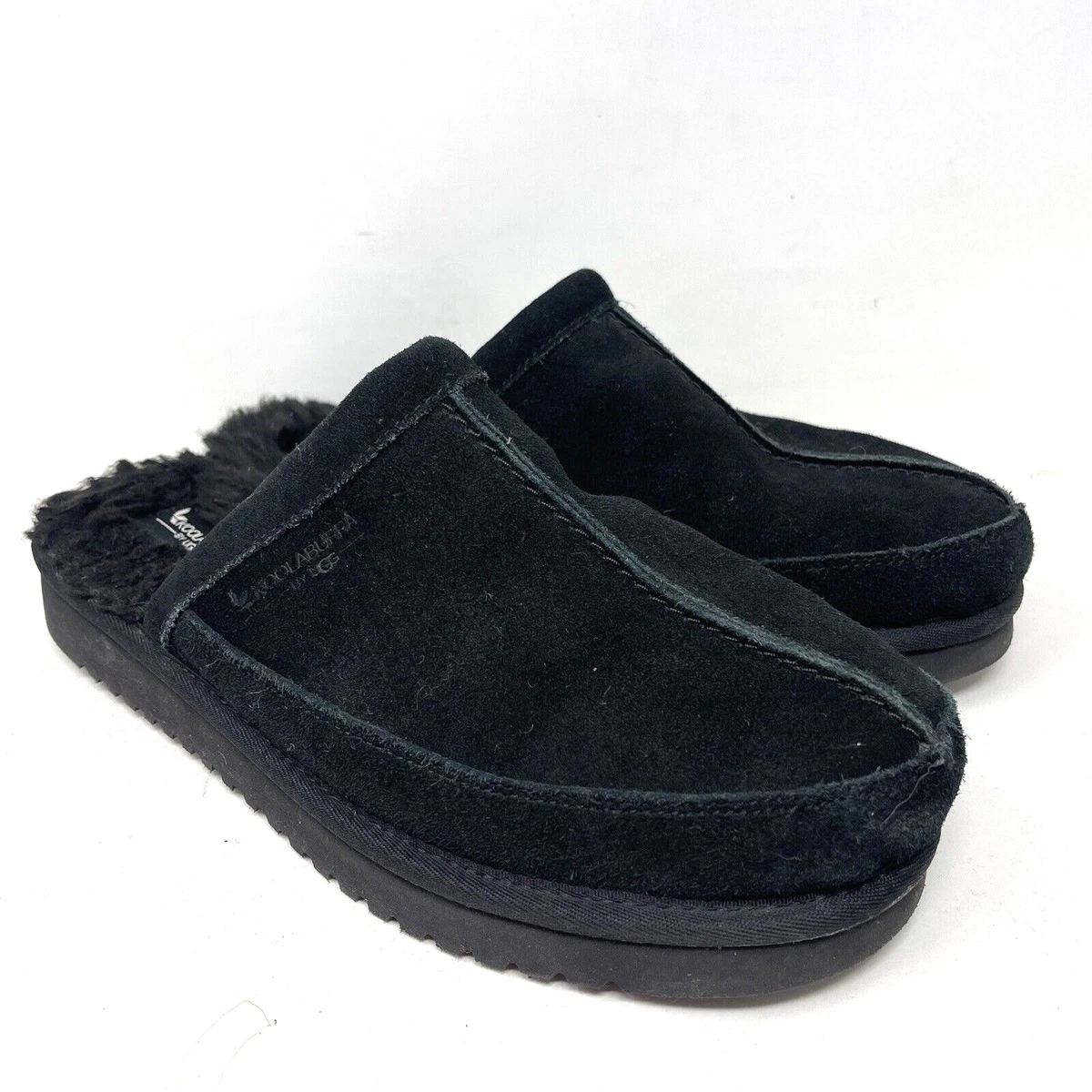 UGG Moccasin Black Slippers for Men for sale | eBay display picture 1