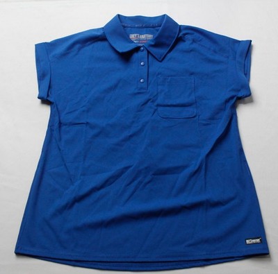 Grey's Anatomy by Barco Women's Dolman Sleeve Polo Scrub Top CN6 Royal Size XS