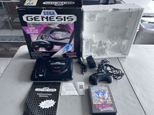 Sega Genesis Model 1 Console Sonic The Hedgehog Bundle CIB Poster Tested