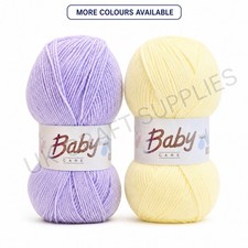 Woolcraft Babycare 100g Soft DK Double Knitting Yarn Baby Care Wool Crochet UK