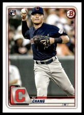 2020 Bowman Yu Chang Rookie Cleveland Indians #66