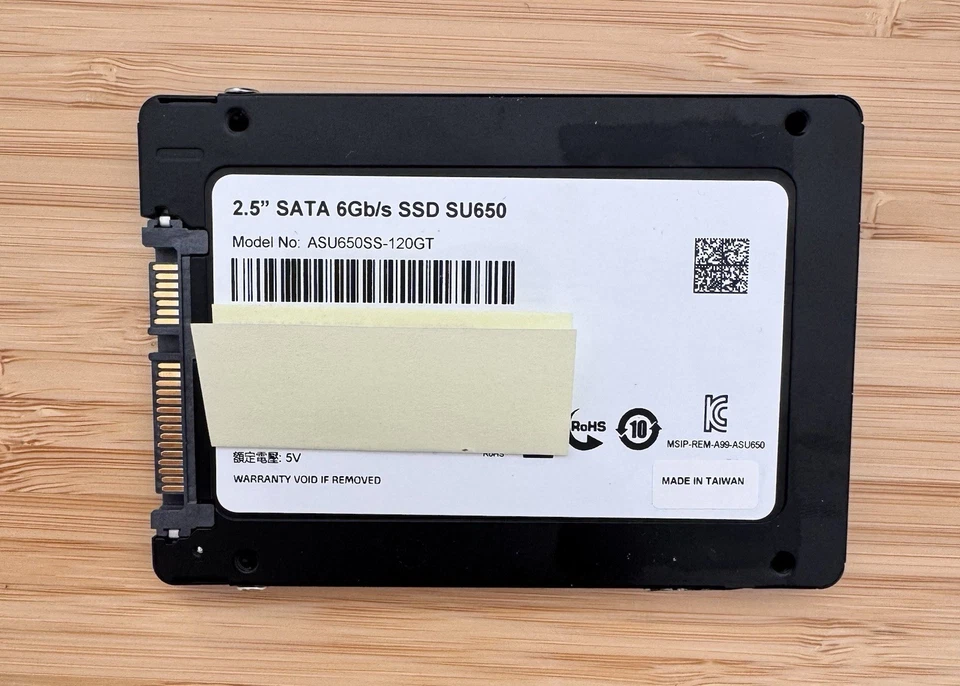ADATA Ultimate SU650 120GB 2,5 Zoll SATA III Interne SSD (ASU650SS-120GT-R) - Bild 2 von 2