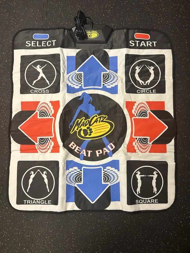 Mad Catz Beat Pad Dance Mat for PS2 + DDRMAX Dance Dance Revolution Game - Image 3 of 4