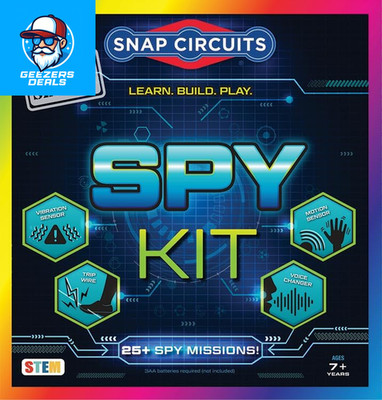   Spy Kit | 25+ Activities | STEM Educational Toy for Kids 7 +