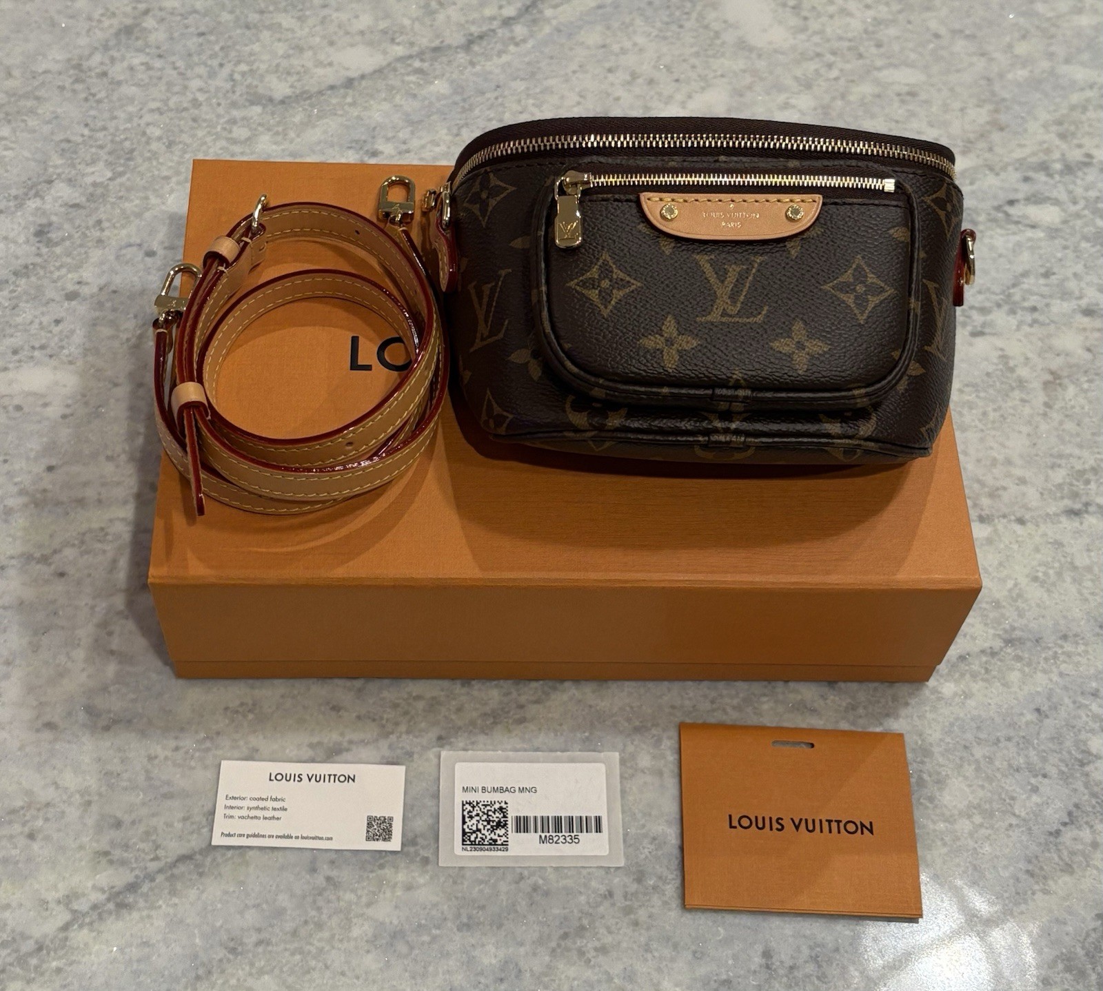 Authentic Louis Vuitton Mini Bumbag for Women