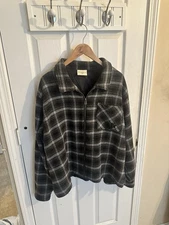 YoungLA Highlander Flannel Cropped Jacket XL